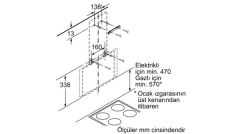 Profilo DVE6G520 Davlumbaz Beyaz Eğimli Camlı 60 cm