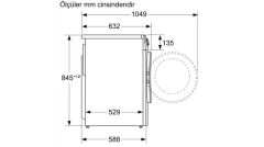 Siemens WT00H200TR Çamaşır Kurutma Makinesi 8 kg