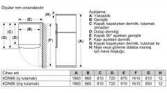 Bosch KDN86AWE0N No-Frost Buzdolabı Beyaz