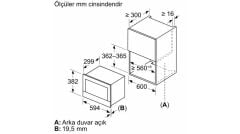 Siemens BE732L1B1 Mikrodalga Fırın Ankastre