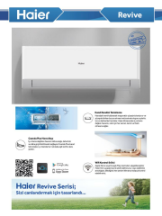 Haier AS68RDAHRA-TR Revive Plus 24000 BTU Duvar Tipi DC Inverter Split Klima Wifi A++