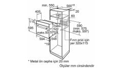 Bosch HBJN10YW0R Fırın Ankastre NeoKlassik İnci Beyazı