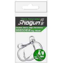 Shogun 9985DBSR Jigger Double Barb Solid Ring Steel İğne