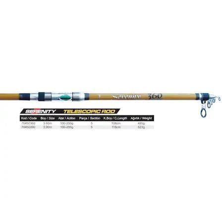 Protackle Serenity Epoksi Surf Kamış 100-200g
