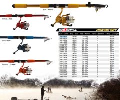Protackle Colorful 20-60g Combo Set