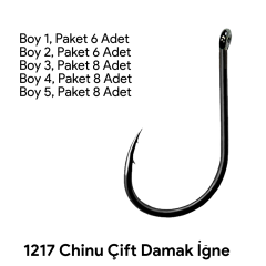Chinu 1217 Halkalı Çİft Tırnaklı İğne