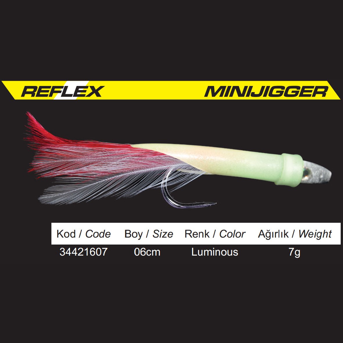 Protackle Reflex Lrf yemi 6 cm 7 g (2'li paket)