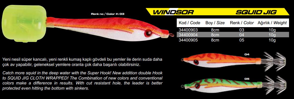 Protackle Windsor Kalamar Zokası