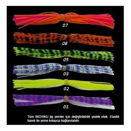 Protackle 1011 Jig Püskülü 12 cm 4'lü paket