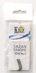 King 3 iğneli Sazan Takımı