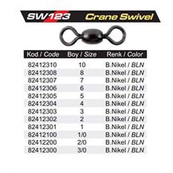 Protackle SW123 İkili Paslanmaz Fırdöndü