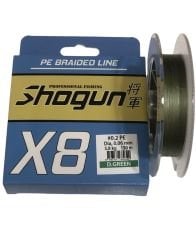 Shogun 8X 150 mt İp Misina Dark Green