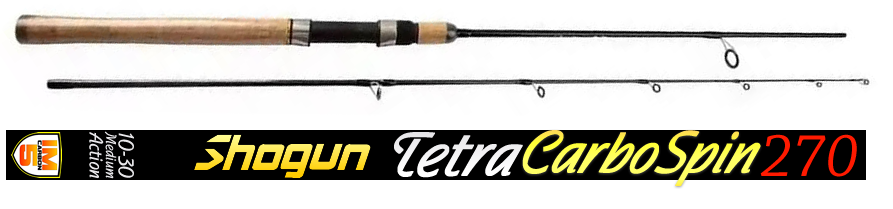 Shogun Tetra Carbon Spin 10-30g 270 cm