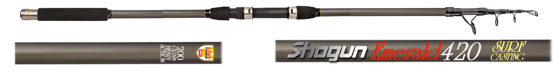 Shogun Emerald 420 cm 200 g