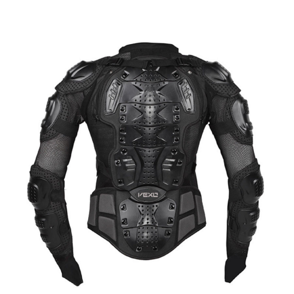 Motosiklet Vücut Koruma Body Armor Siyah Beden: L VEXO