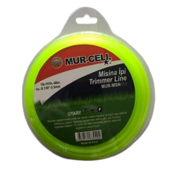 Tırpan Misina 2.0mm 125 Metre Sarı Yuvarlak MUR-CELL