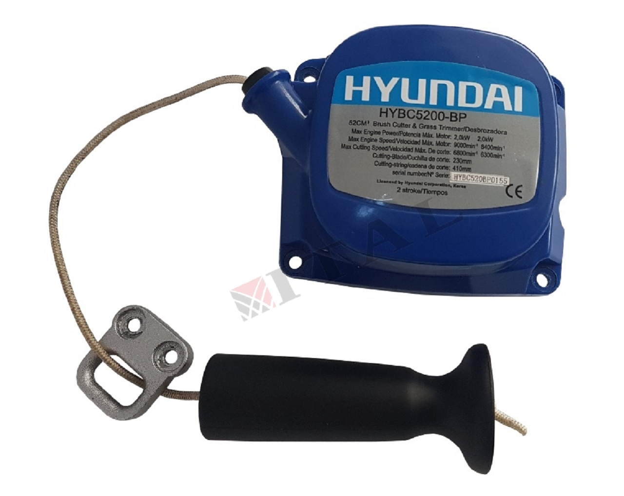 Hyundai HYX56S Starter Mekanizması Plastik (Ters Çalışır) Orjinal