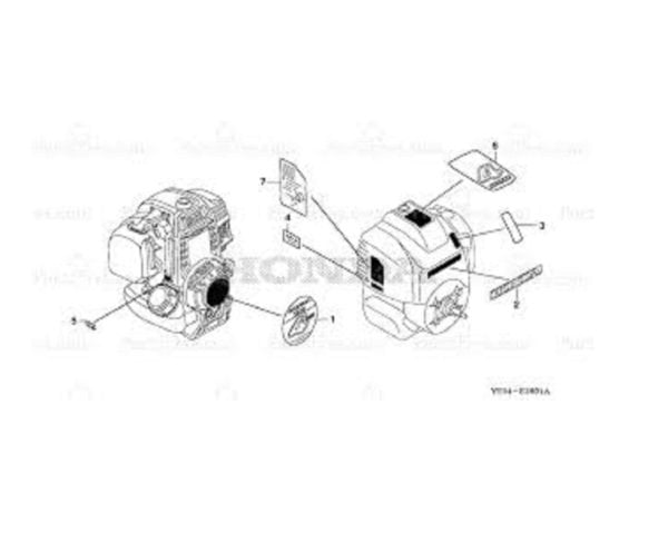 Honda Gx35 Motor Tip Ablemi ''gy1'' Thailand Orjinal