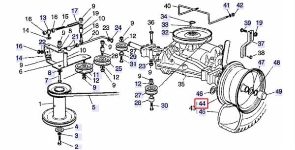 Honda HF2315-2620-2625 Tekerlek Orjinal