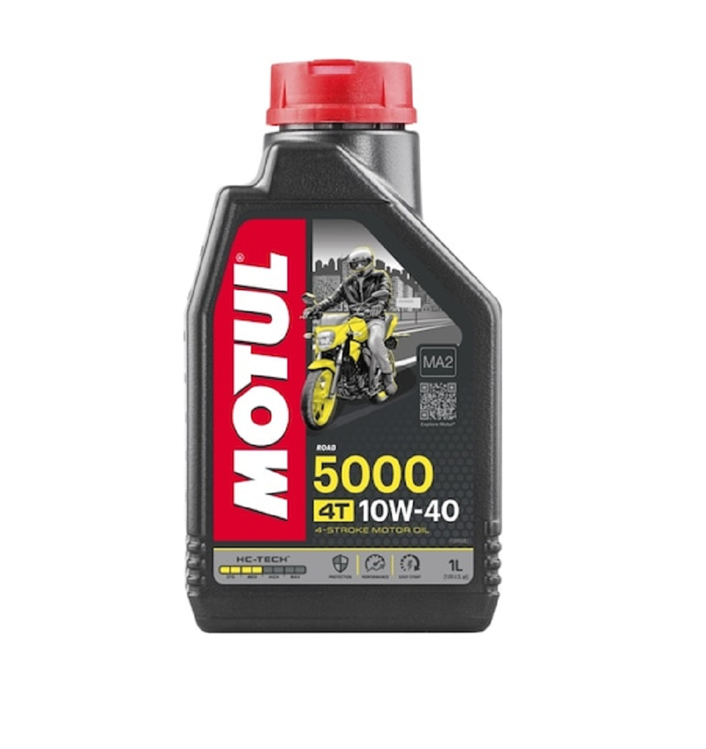 Motor Yağı 10w40 5000 Serisi 4t 1 Litre Motul