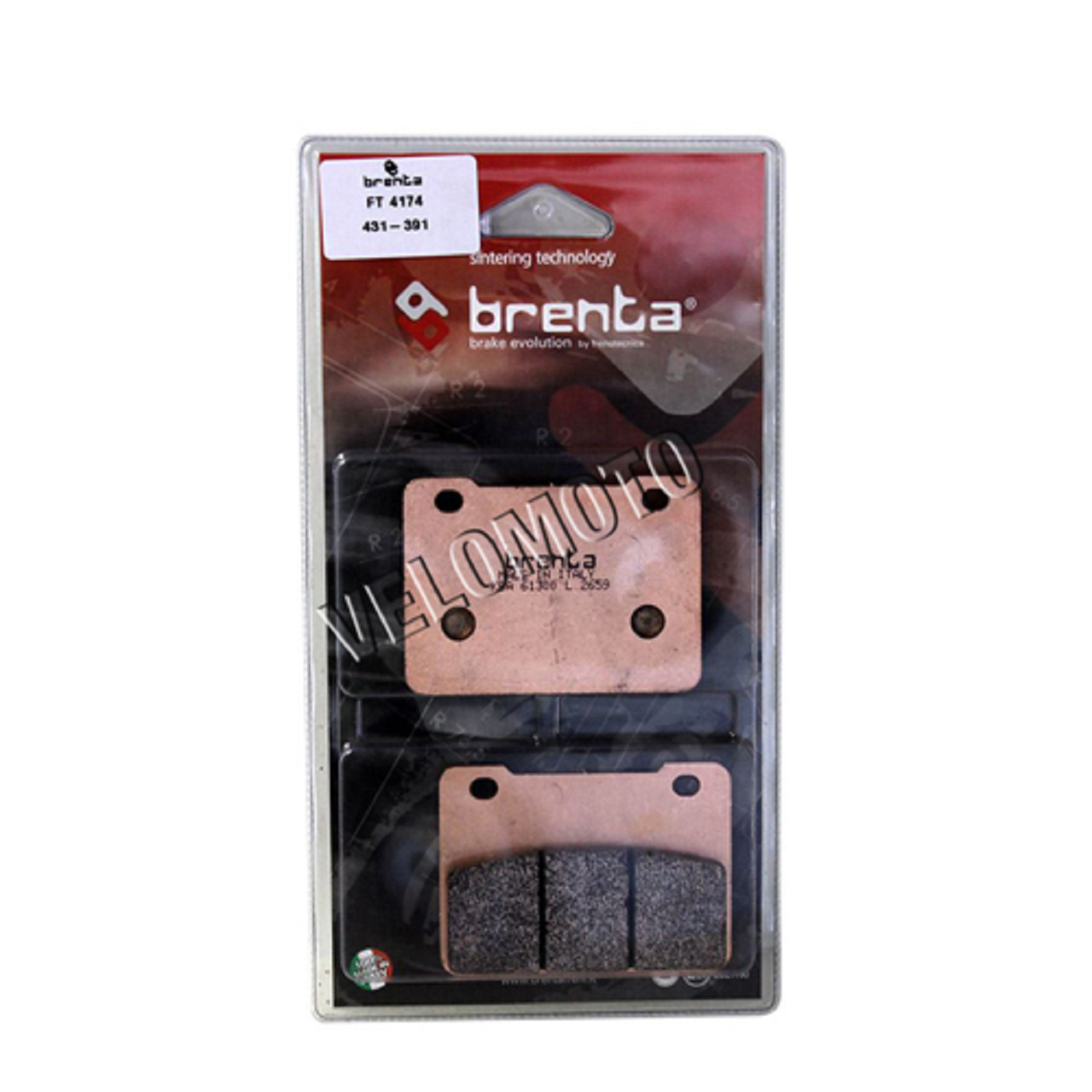 Motosiklet Fren Balatası Ft 4174 Sinter Metal Brenta