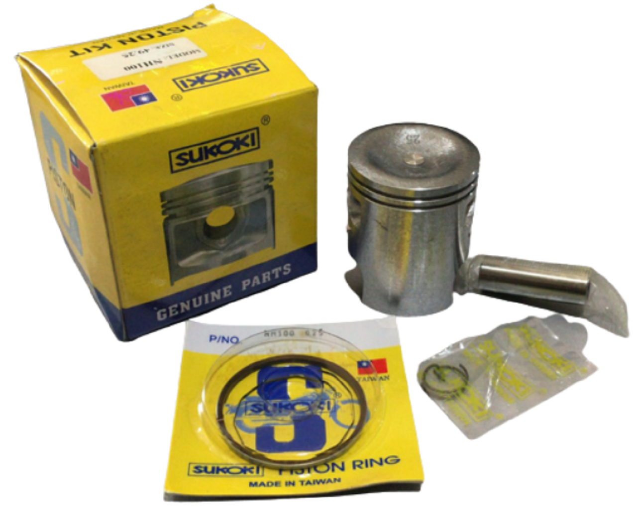 Honda Kinetic Piston Sekman Takımı 49,25mm JCC