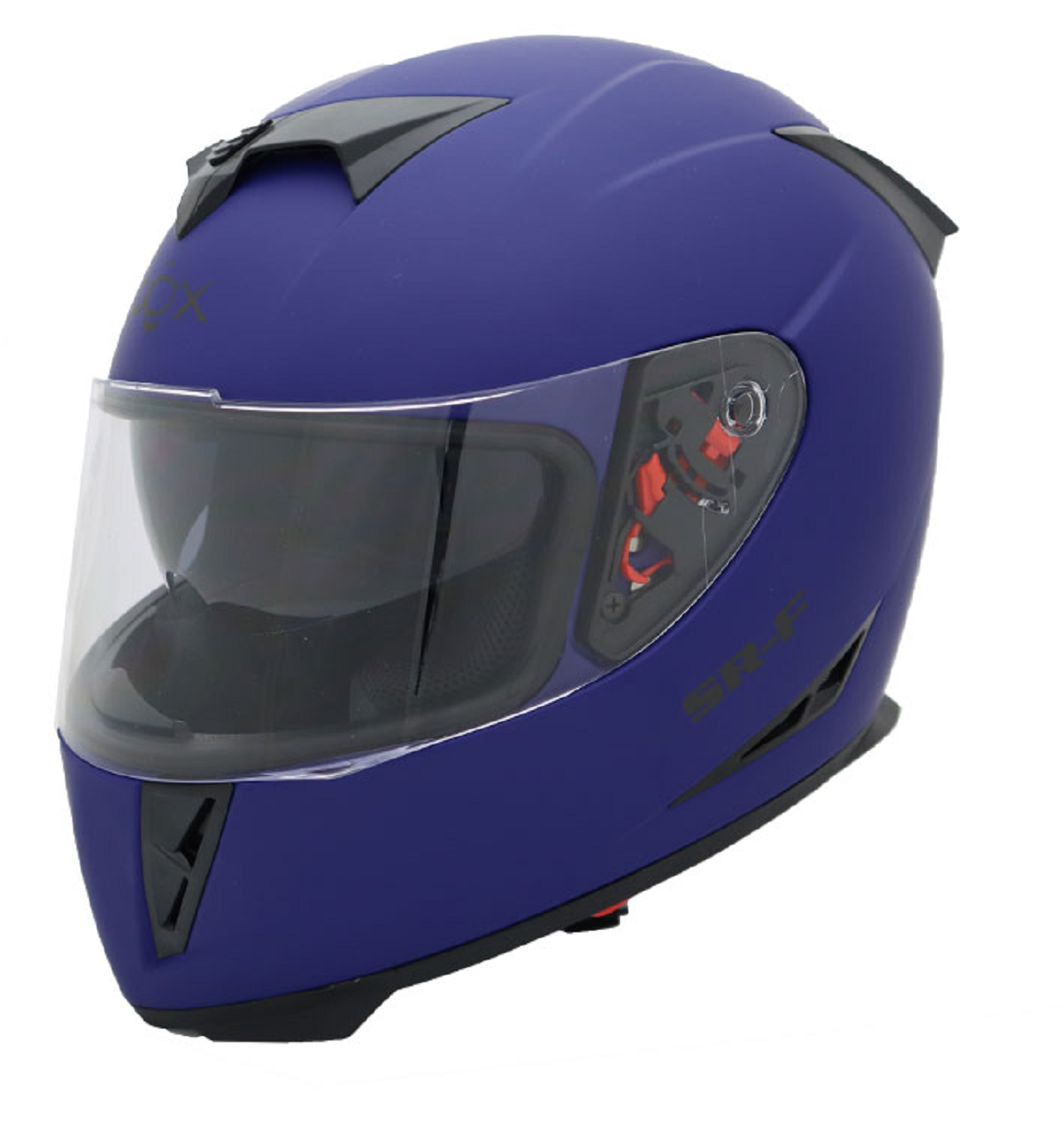 Cox SR-F Kask Mat Mavi Beden:M Fullface