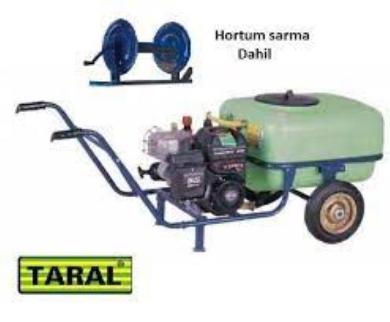 Taral TP100 Motorlu İlaçlama Makinesi 30B3N - CS200 - Hortum Sarma Aparatı