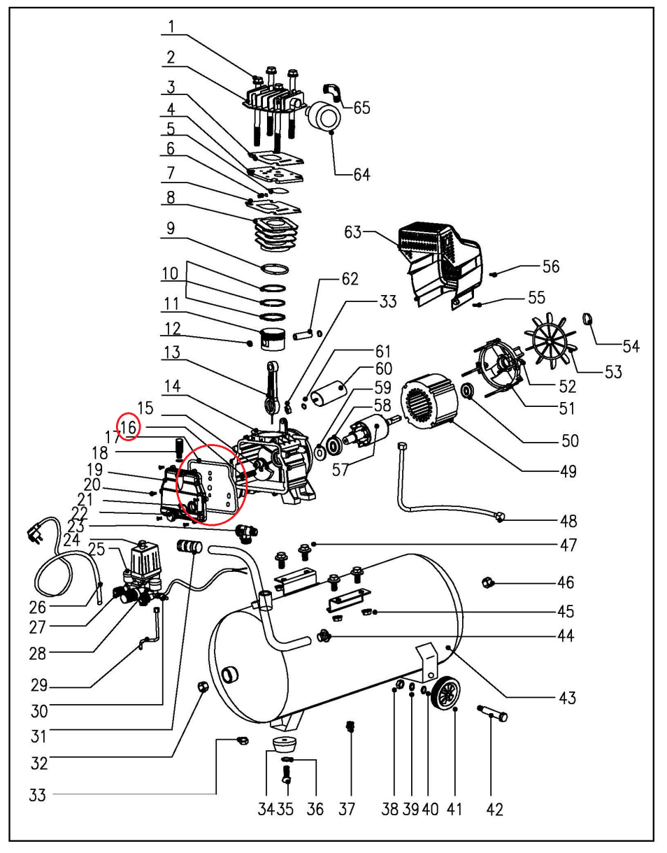 Hyundai HM2050B Karter Kapak Contası Orjinal