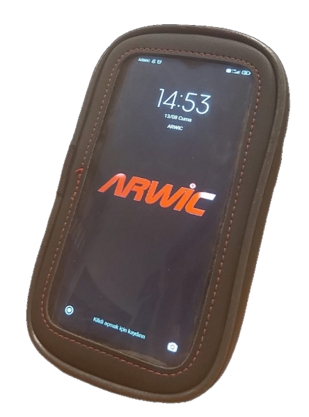 Motosiklet Telefon Tutucu Kola Takılan Arwic