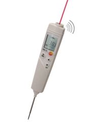 Testo 826-T4 - Daldırma/Batırma Tipi ve Lazer İşaretlemeli Probu ile İnfrared Termometre (6:1 Optik)