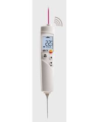 Testo 826-T4 - Daldırma/Batırma Tipi ve Lazer İşaretlemeli Probu ile İnfrared Termometre (6:1 Optik)