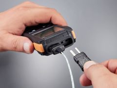 Testo 922 - App bağlantılı, TC K Tipi için fark sıcaklık ölçer