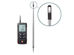 Testo 425 - App bağlantılı, dijital sıcak telli anemometre
