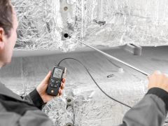 Testo 425 - App bağlantılı, dijital sıcak telli anemometre