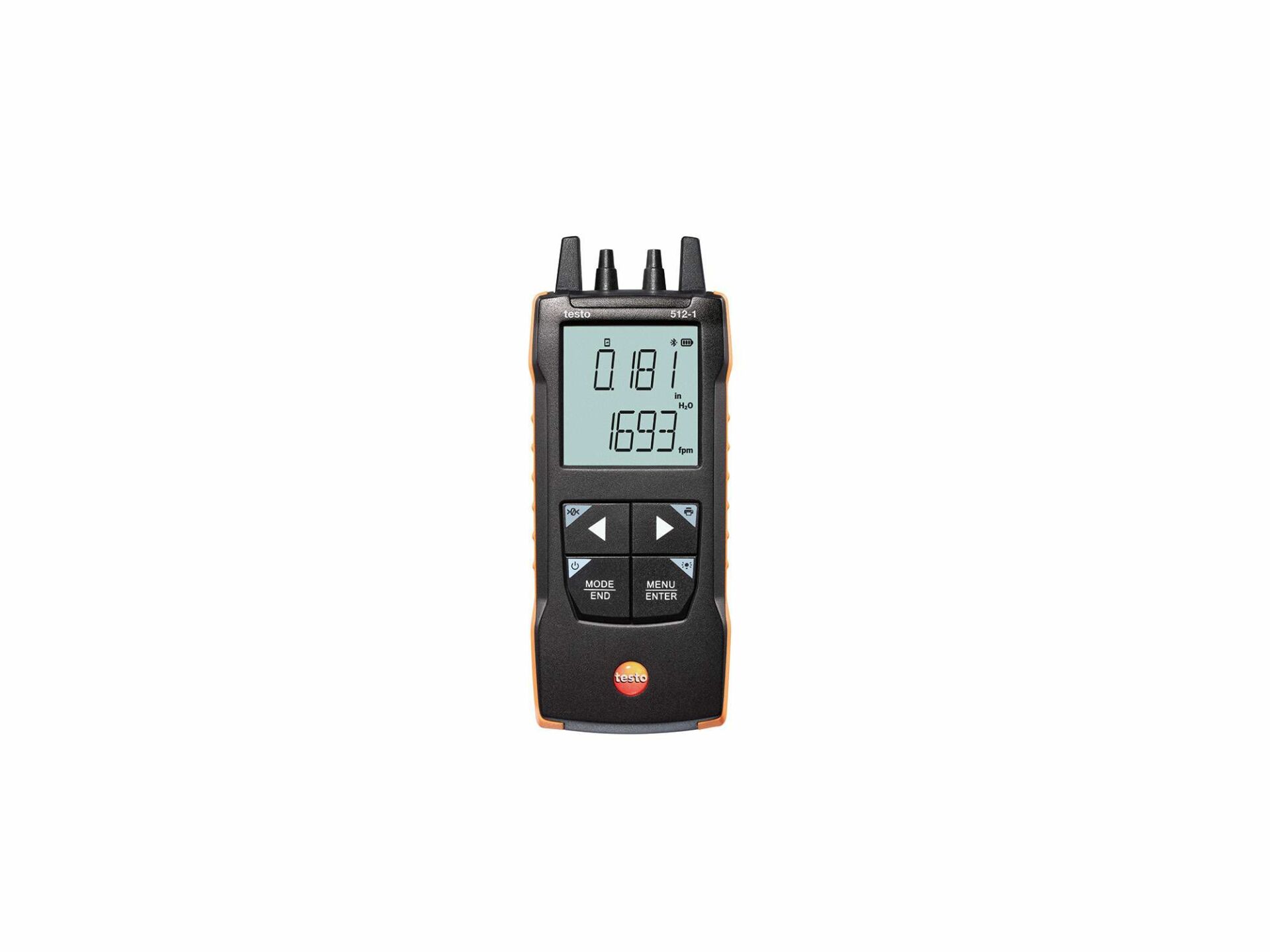 Testo 512-1 - App bağlantılı, dijital fark basınç ölçer
