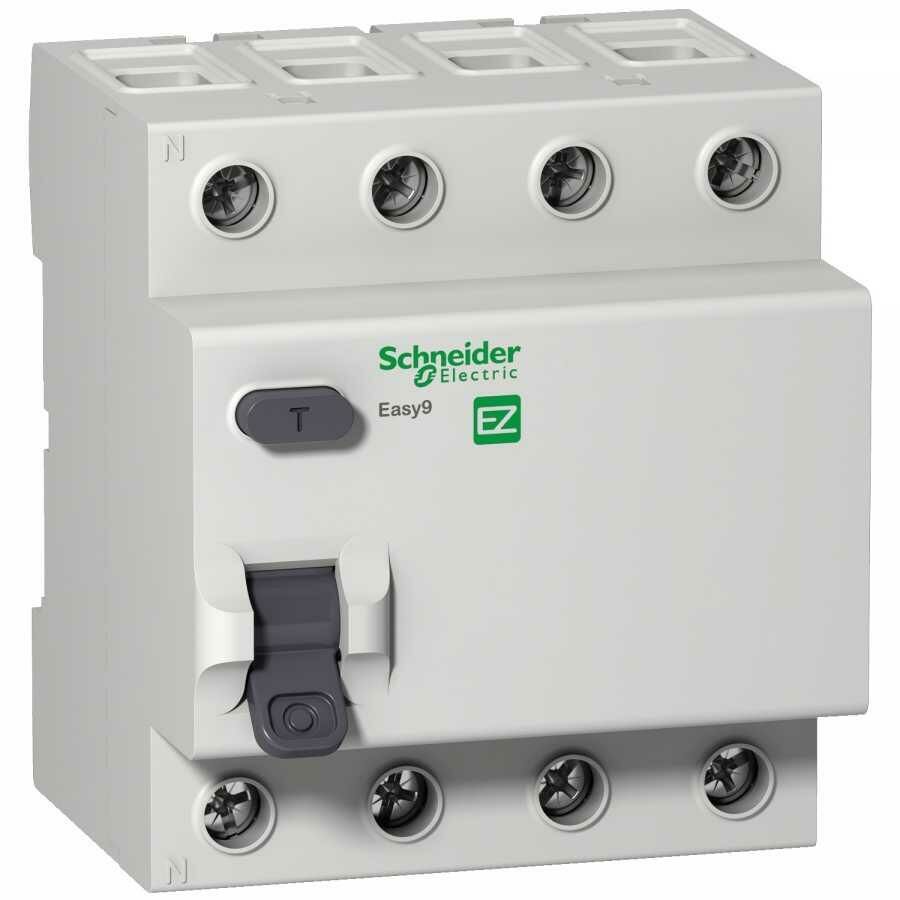 SCHNEIDER ELECTRIC EZ9R05463 4X63A 30MA EASY9 KAÇAK AKIM RÖLESİ 3606489520717