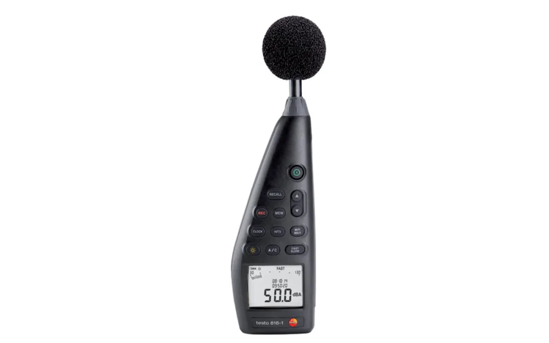 testo 816-1 - Gürültü seviyesi ölçüm cihazı
