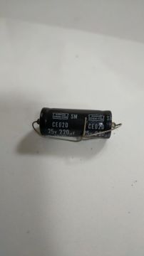 220uF 25V ELEKT. Tip Kondansatör BA:32