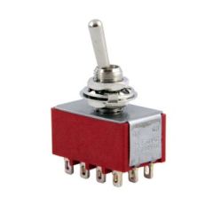 TOGGLE SWITCH ON-OFF-ON 12P