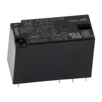 12V 5A JW2SN-DC12V ÇİFT KONTAK  RÖLE