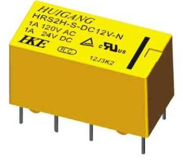 12V 2A HRS2H-S-DC12V ÇİFT KONTAK TELEKOM RÖLE