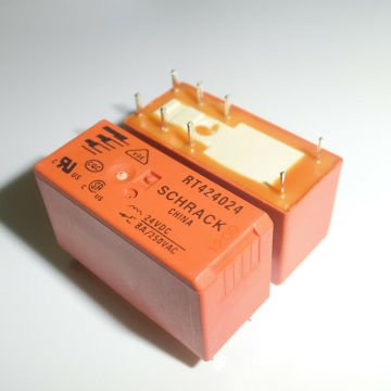24V 8A RT424024 ÇİFT KONTAK  RÖLE