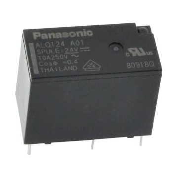 24V 10A ALQ124 TEK KONTAK  RÖLE
