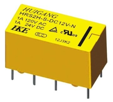 24V  HRS2H-S-DC24V ÇİFT KONTAK TELEKOM RÖLE