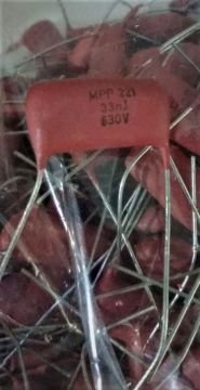 33nF 630V DC Damla Tip Kondansatör BA:15mm