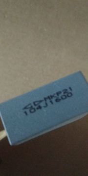 100nF 1.6KV DC Polyester Kondansatör BA:23mm