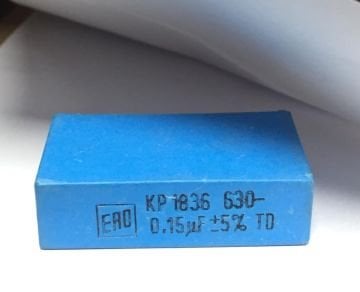 150nF 630V DC Polyester Kondansatör BA:38mm