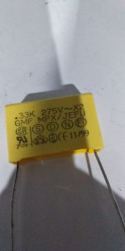 330nF 275V AC Polyester Kondansatör BA:23mm