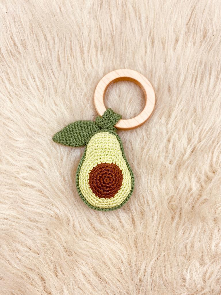 Amigurumi Avokado Çıngırak